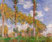 克劳德 莫奈 : Poplars in Summer